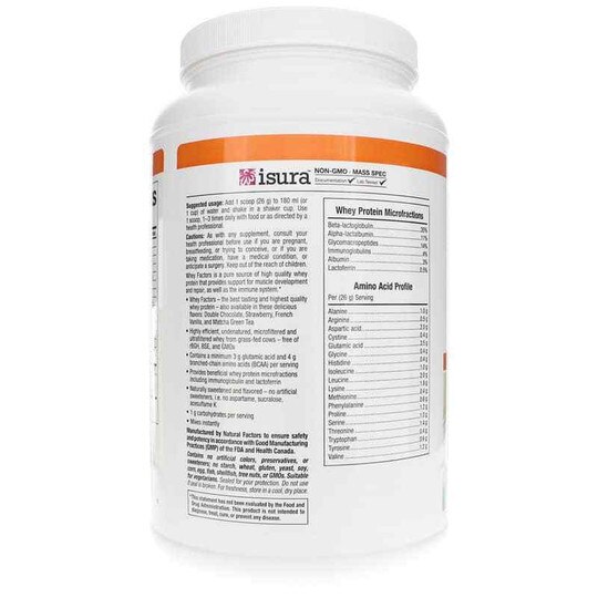 Whey Factors Natural Whey Protein, NF